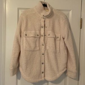 EUC. Blank NYC Sherpa Snap Front Jacket